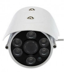 Camera supraveghere inalta rezolutie iluminator 6 LED IR ARRAY 800 tvl Suport alimentare foto