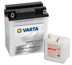 BATERIE MOTO VARTA FreshPack 12V 12AH COD: YB12AL-A; YB12AL-A2; 512013012 foto