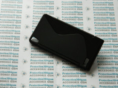 Husa protectie bumper gel TPU seria S-LINE HUAWEI ASCEND P6 ! foto