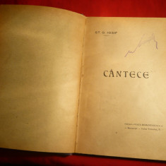 St O Iosif - Cantece -Prima Ed. 1912 Ed. Viata Romaneasca