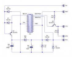 Programator PIC + PIC 18F2550 + soclu + soft + cum sa faci un program in limbaj C pentru pic! ( programmer jdm programare pic proiect electronica ) foto