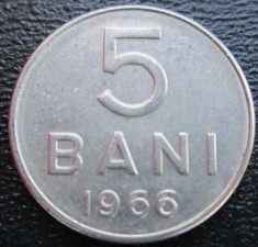 (733) ROMANIA 5 BANI 1966 foto