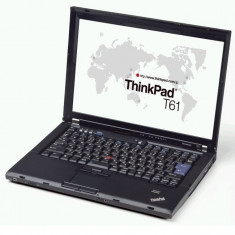 Laptop second hand IBM Lenovo ThinkPad T61 T7250 2.0GHz/2GB/60GB/15.4 inch foto