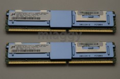 Kit memorie 8GB (2 x 4GB) PC2-5300F 667 FB-DIMM (fully buffered fbdimm) MacPro foto