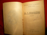 Al.T.Stamatiad -Poezii -Prima Ed. 1925, Casa Scoalelor ,136 pag, Alta editura