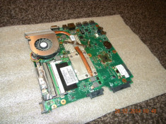 placa de baza + racire completa laptop COMPAQ 615 functionala , cu &amp;#039;&amp;#039;reballing&amp;#039;&amp;#039; la chip video foto