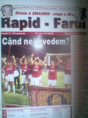 Rapid Bucuresti-Farul Constanta (28 mai 2005) foto