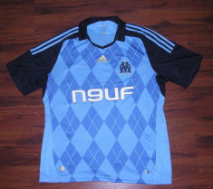 Tricou original Olympique Marseille,sezonul 2008-2009,Adidas foto