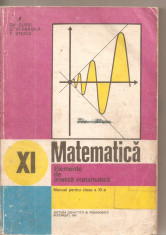 (C4703) ELEMENTE DE ANALIZA MATEMATICA, MANUAL PENTRU CLASA A XI-A, AUTORI: GH. GUSSI, O. STANASILA, T. STOICA, EDP, 1981 foto