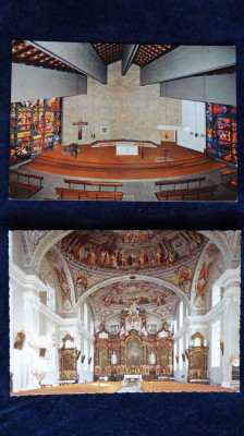 2 vederi straine - v24 - biserica - religios - arta foto