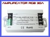 AMPLIFICATOR RGB 30 AMPERI - PERMITE ALIMENTARE CU UN SINGUR CONTROLLER A BENZILOR LED RGB 3528, 5050, ZDM