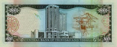 TRINIDAD TOBAGO 10 DOLLARS 2002; P-43 / UNC - NECIRCULATA foto