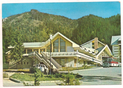 #carte postala(ilustrata) -POIANA BRASOV-Hotel Teleferic foto