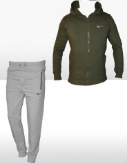 Trening Nike Cristiano Ronaldo - Conic de bumbac - Gri cu Verde, Bleu si Visiniu - Masuri S, M, L, XL - Slim - Nou 2014 foto