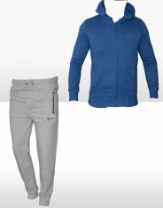 Trening Nike Sportwear Model Primavara 2014 Bumbac Marimi XL XXL Pantaloni Conici Bluza Pe corp B84 foto