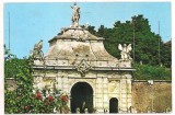 #carte postala(ilustrata)- ALBA IULIA-Poarte a-III-a a Cetatii, Circulata, Printata