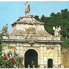 #carte postala(ilustrata)- ALBA IULIA-Poarte a-III-a a Cetatii