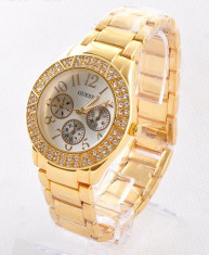 Ceas dama Guess Gold Gigle foto