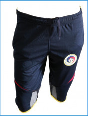 OFERTA SPECIALA! Pantaloni trening 3/4 - Bermude - NATIONALA ROMANIEI - Material Silon - Sort - Pantaloni scurti - Model nou 2013 - Cel mai mic pret - foto