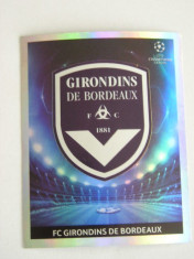 POZE/STICKERE PANINI - NR 39 - GIRONDINS DE BORDEAUX - UEFA CH LEAGUE - 2009-10 foto