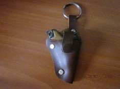Pistol miniatural,german ww2,&amp;quot;Luger&amp;quot;,cu teaca foto