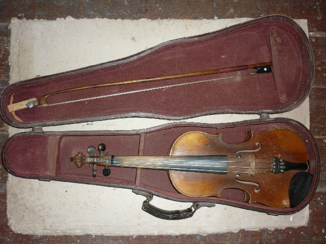 vioara autentica ANTONIUS BRAUN FECIT TEMESVARINI ANNO 1924 foarte rara |  arhiva Okazii.ro