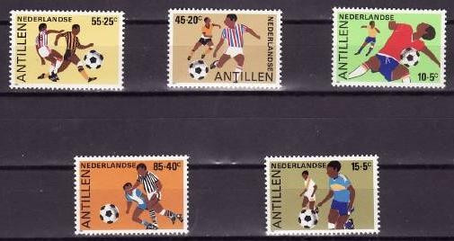 Antilele olandeze 1986 - Mi.no.552-6 neuzat