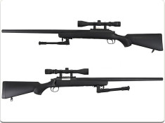 Pusca Remington M700 aer comprimat, LEGALA 100%-Fara Autorizare, F.PUTERNICA, Full METAL, Sniper airsoft,pistol+ Super BONUS in Val. de 90 Lei !!! foto