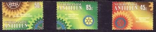 s3 - Antilele olandeze 1980 - Mi.no.412-4 neuzat