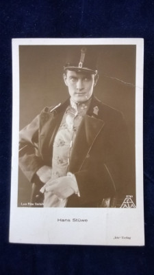 Hans Stuwe- Vedere IRIS-Artisti - Actori din anii 1930-40-circulata Ro anii &amp;#039;30 foto