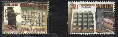 Antilele olandeze 1987 - Mi.no.625-6 neuzat foto