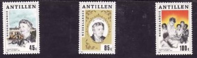 Antilele olandeze 1984 - Mi.no.539-41 neuzat foto