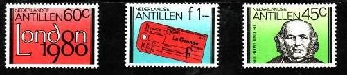 s3 - Antilele olandeze 1980 - Mi.no.419-21 neuzat