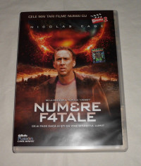 Vand dvd original cu filmul NUMERE FATALE foto