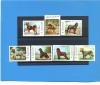 ST-93=LAOS 1986 CAINI,Serie de 7 timbre nestampilate,MNH