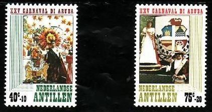 s3 - Antilele olandeze 1979 - Mi.no.383-4 neuzat