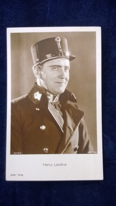 Harry Liedtke-Artisti - Actori din anii 1930-40-timbru Unirea Basarabiei