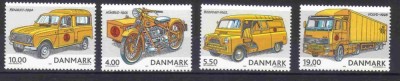DANEMARCA 2002, Transport, serie neuzata, MNH foto