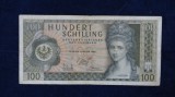 AUSTRIA - Bancnota 100 Schilling