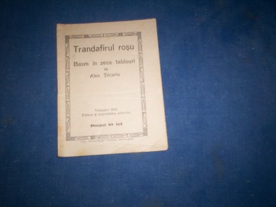 TRANDAFIRUL ROSU ALEXANDRU TINTARIU foto