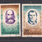 No(02)timbre-Romania 1971-L.P.784-Aniversari III M.Millo si N.Iorga-serie stampilata