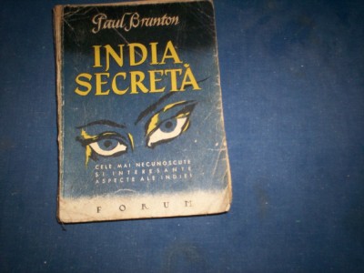 INDIA SECRETA PAUL BRUNTON foto