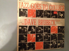DAVE BRUBECK quartet-JAZZ GOES TO COLLEGE (1954) - DISC VINIL- made in USA foto