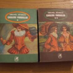 MICHEL ZEVACO - Cavalerii Pardaillan - 2 Volume, 1974, 533 + 565 p.