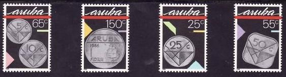 Aruba 1988 - Yv.no.40-3 neuzat,perfecta stare