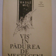 Vasile Mic - Vis in padurea de mesteceni, 1991 (cu dedicatie si autograf)