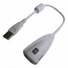 placi sunet placa sunet placa audio placa de sunet USB 3D 7.1 cu fir externa Conexiune USB pentru orice sistem de operare . foto