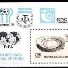 Argentina 1978 - Bloc MI.no.20 neuzat