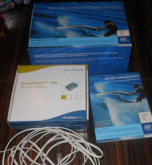 Kit clicknet Speedtouch 330 Romtelecom modem ADSL pentru liniile telefonice foto