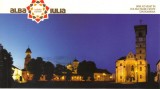 Carte postala CP AB009 Alba Iulia - Catedrala Ortodoxa si Catedrala Romano-Catolica